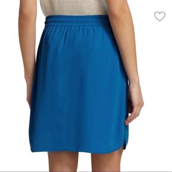 NWT ATM Crepe Georgette Drawstring Skirt XS - Picture 4 of 13